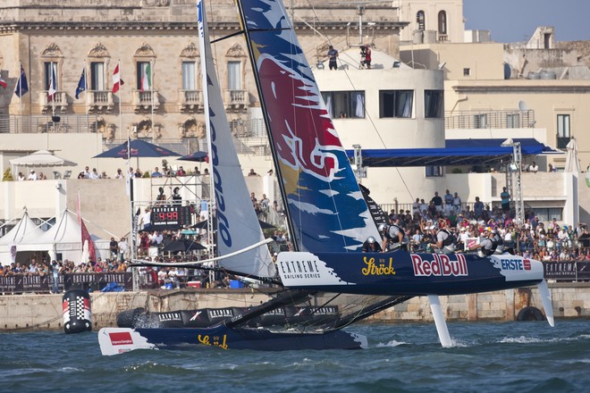 Red Bull Extreme Sailing on Day 5 of Act 6, Trapani - Extreme Sailing Series © Lloyd Images http://lloydimagesgallery.photoshelter.com/